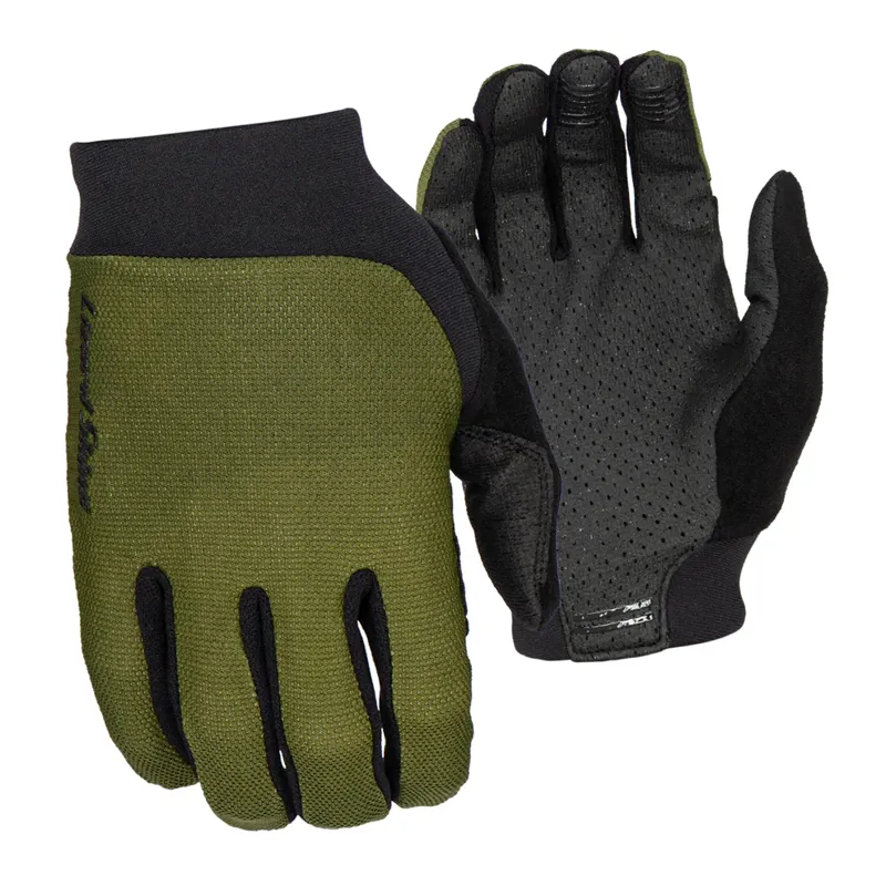 Lizard Skins Monitor Ignite Long Finger Gloves - Olive Green